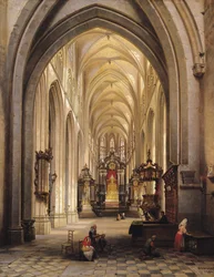 Interieur van een Kerk, 1840